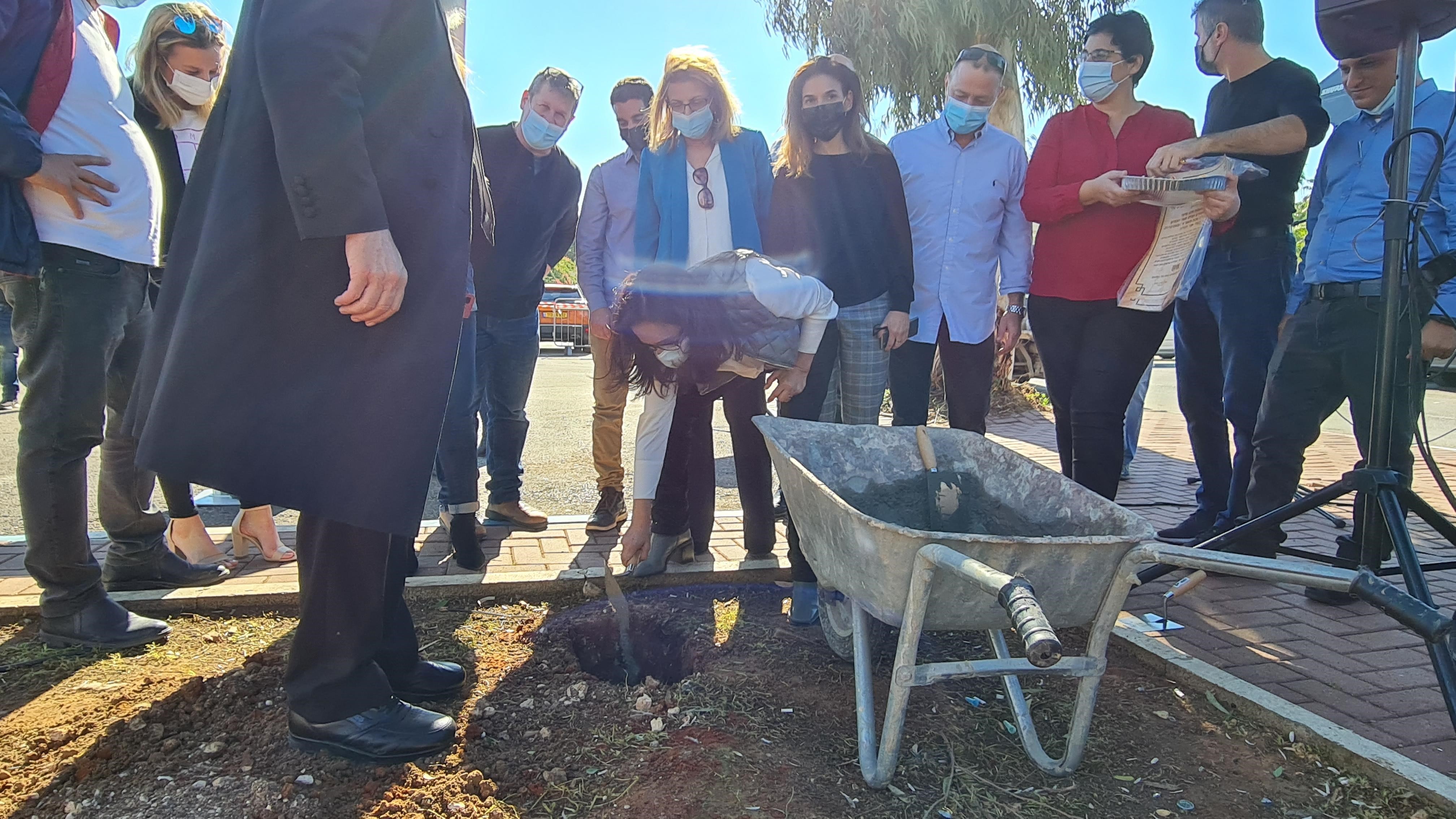 ראש העיר, ליאת שוחט בטקס 