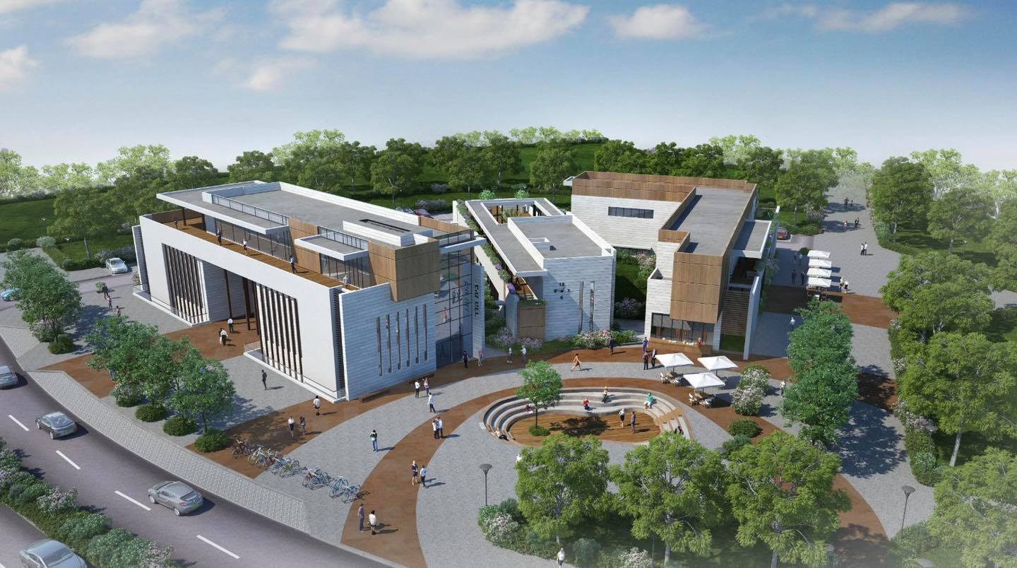 מרכז הדר - הדמייה 