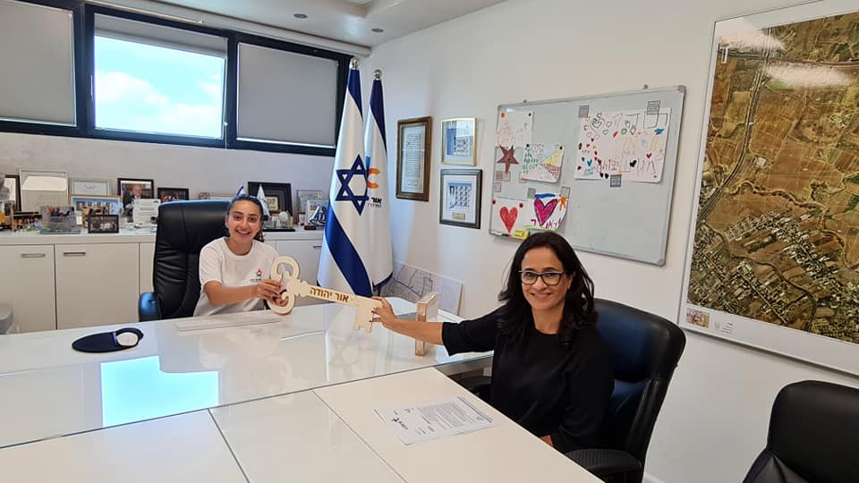 ליאת שוחט עם ליאם משיח