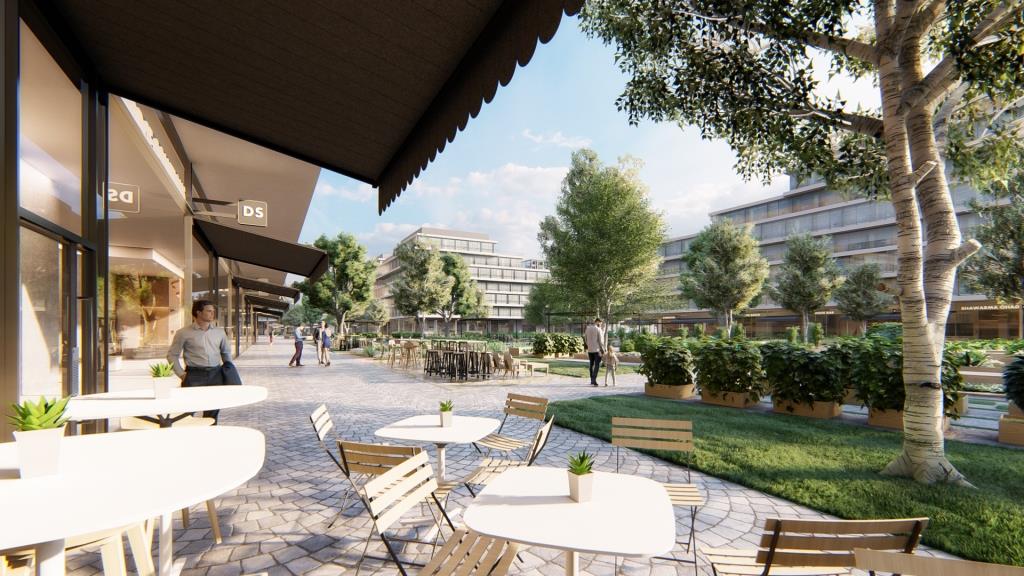 הדמיה של או פארק - פארק עסקים ובילויים 