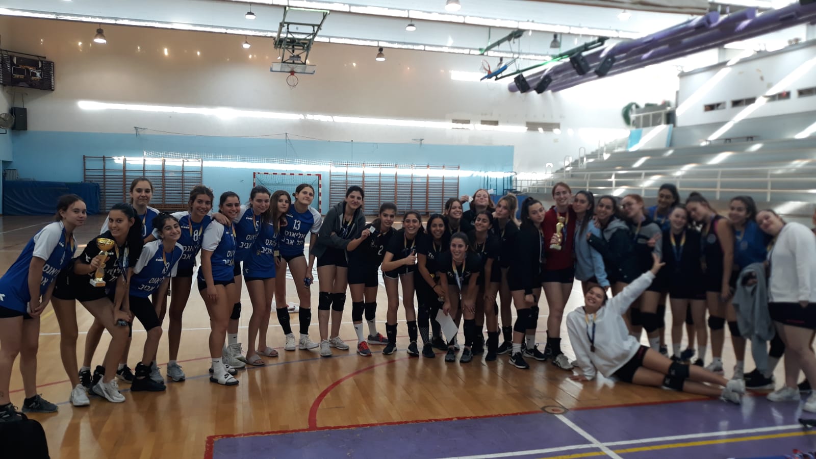 נבחרת הכדורעף של תיכון יובלים עלתה לאליפות הארצית