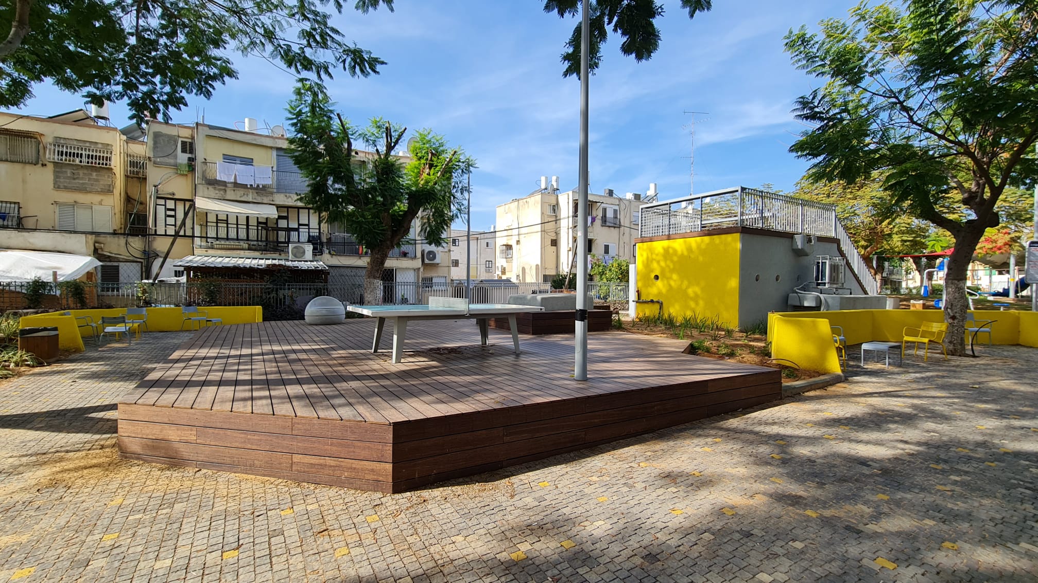 העירייה ביצעה פרויקט נרחב בשכונה הוותיקה כמענה לטווח המיידי 