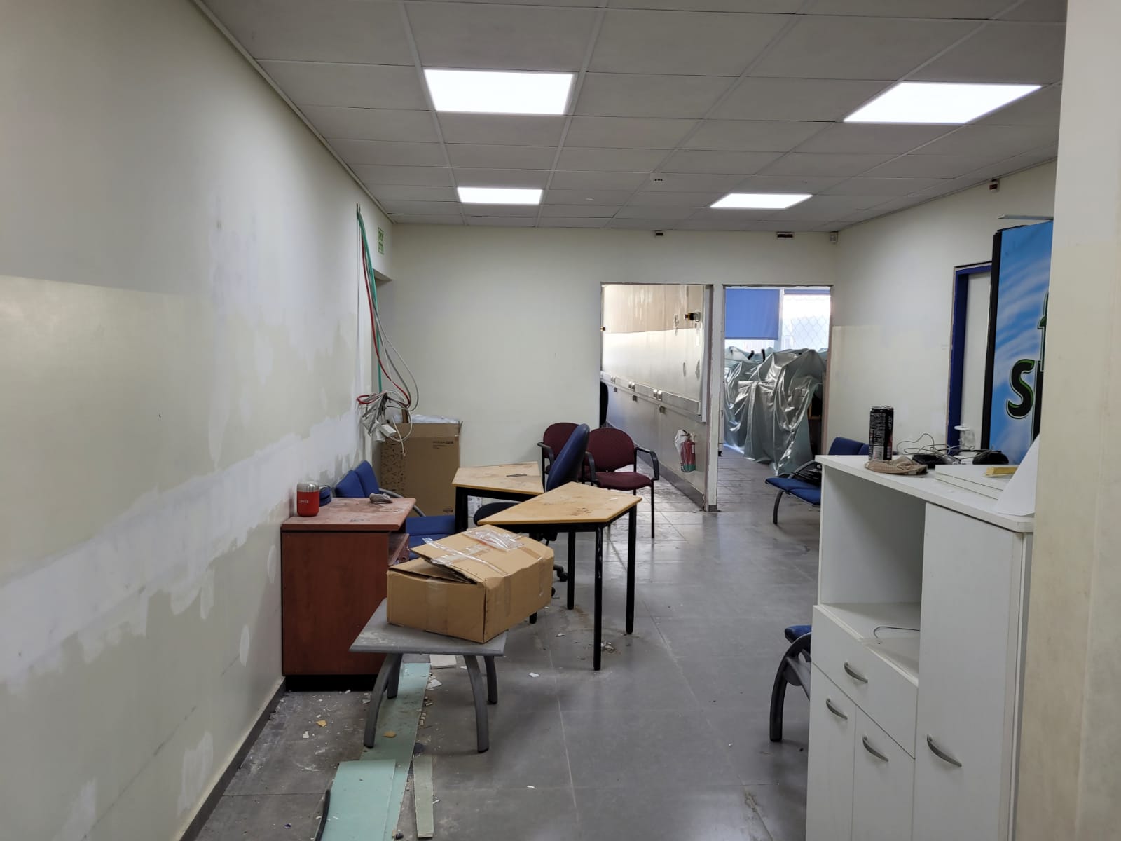 שיפוץ המבנה לקראת הפיכתו למרכז חדשנות וסייבר