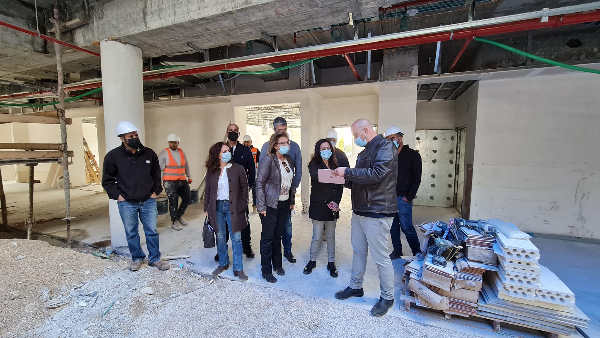 מתקדמת הקמתו של בית הספר העל יסודי רמון באור יהודה