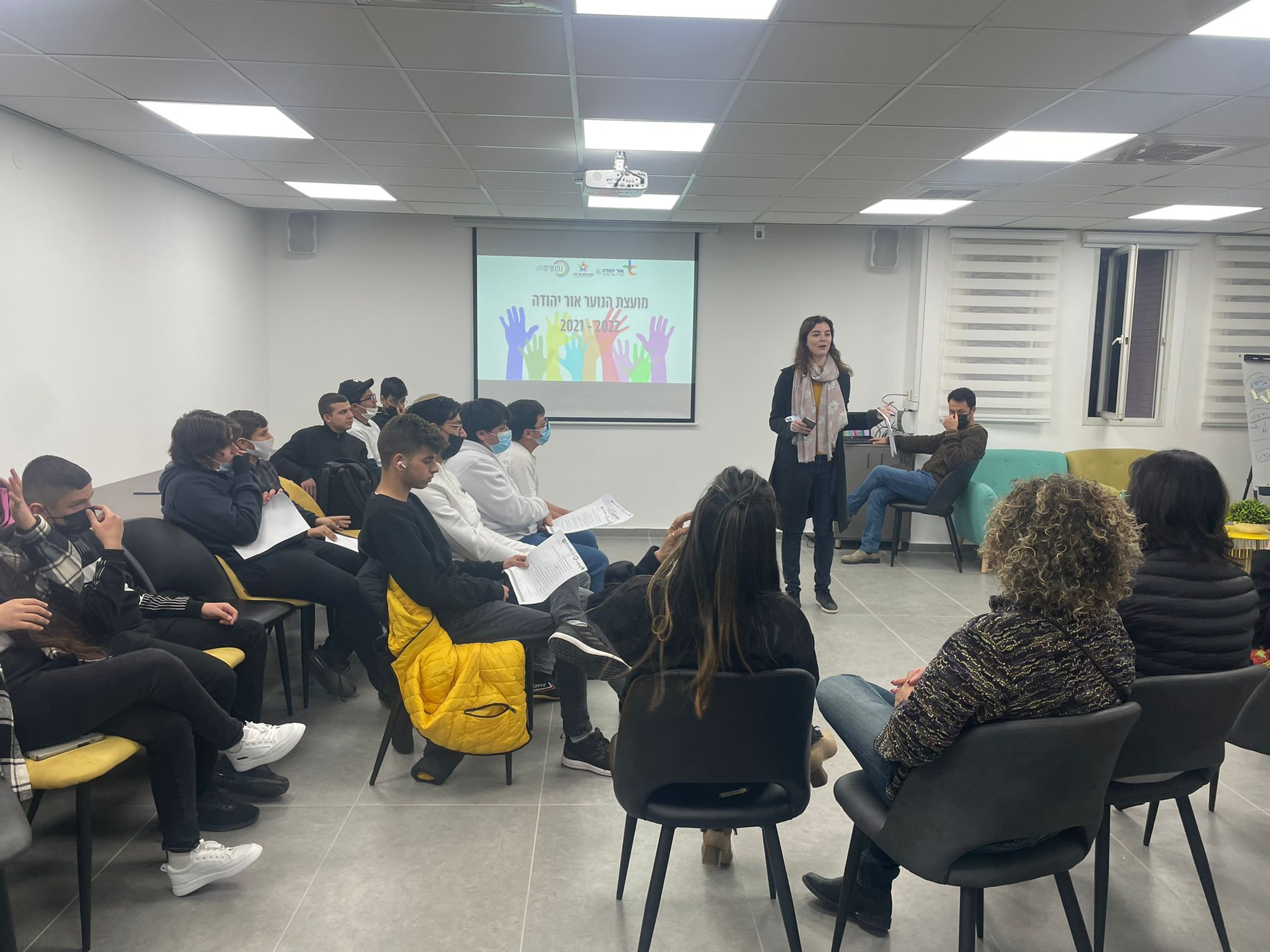 מועצת הנוער העירונית אור יהודה חתמה על חזון המועצה