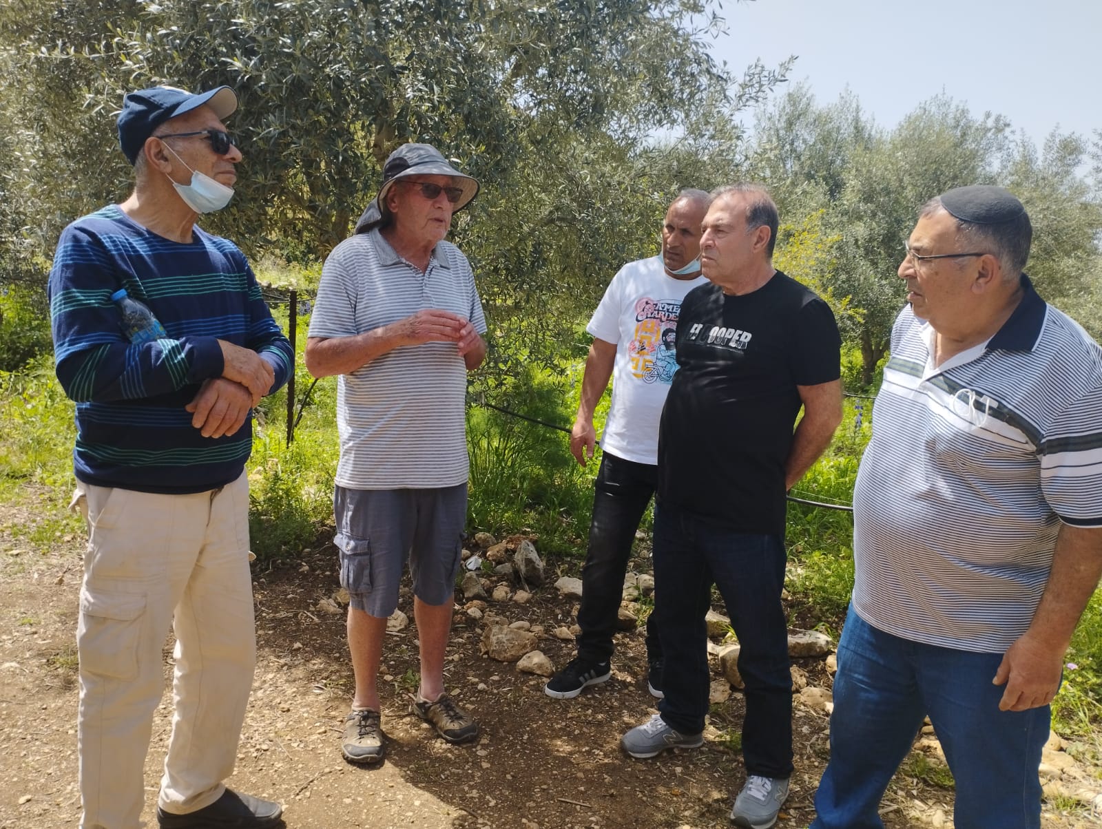 המשפחות טיילו באיזור הכרמל ובנתניה והתרגשו מהחיבור שנוצר