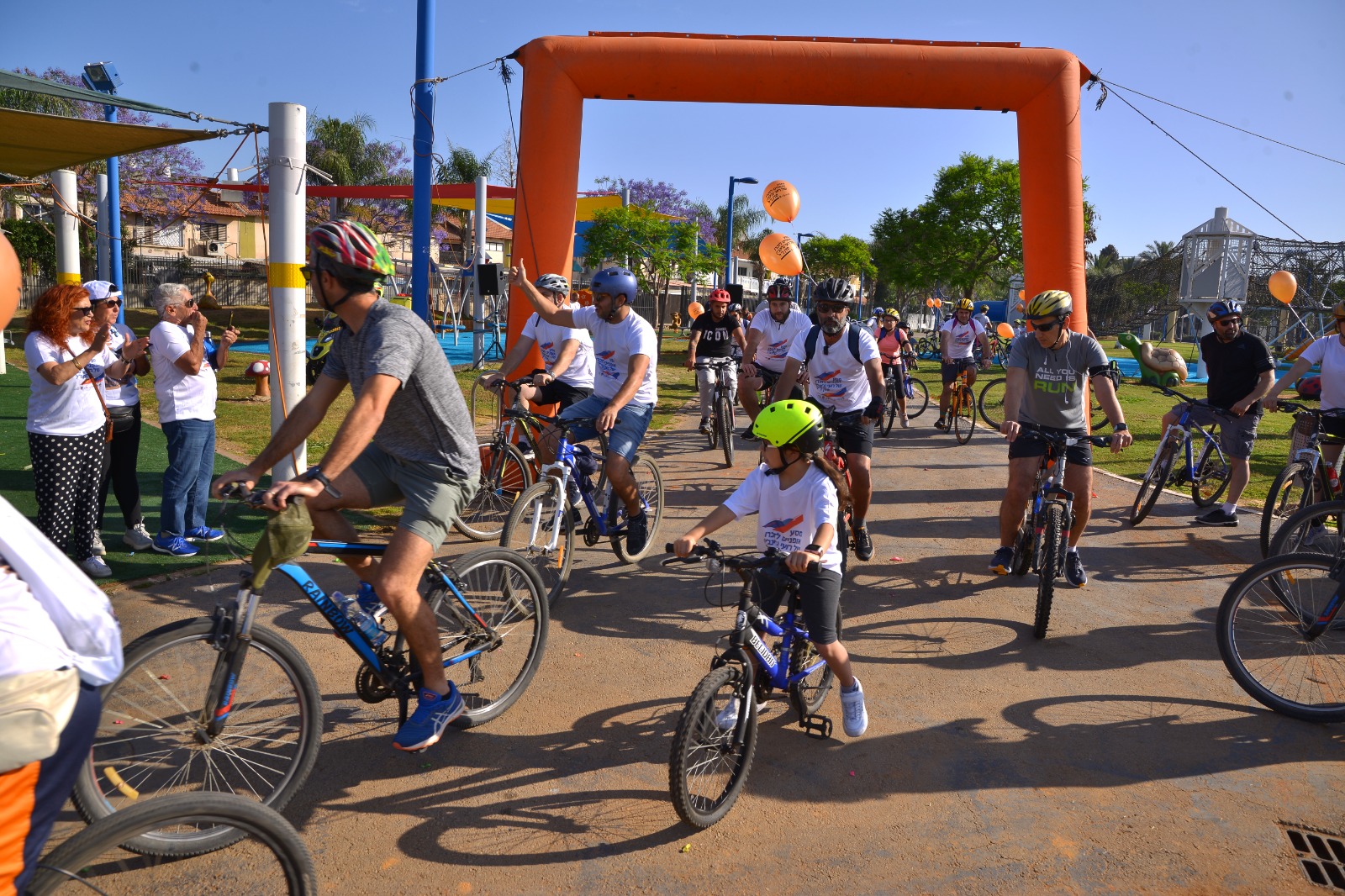 המסלול בן ששת הקילומטרים עבר ברחובות אור יהודה 