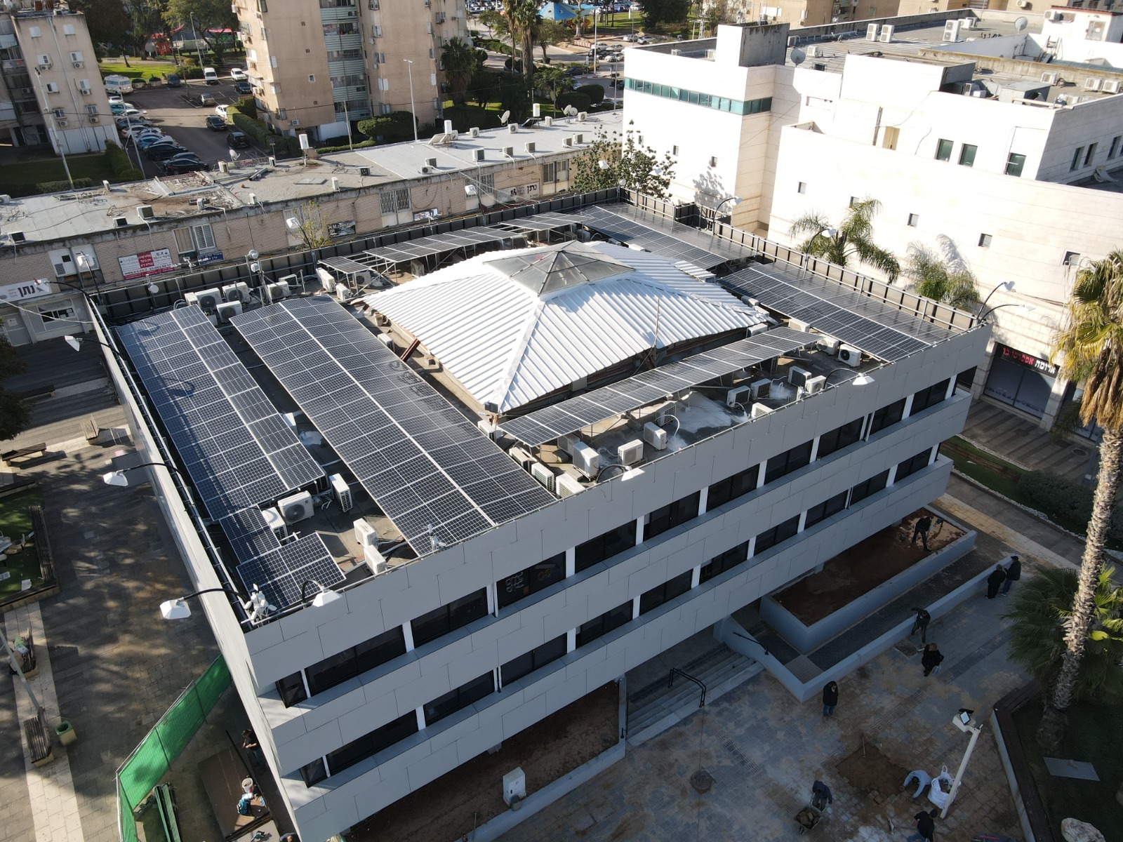 הצלחה לפרויקט הפאנלים הסולאריים באור יהודה: הכנסה של 1.4 מיליון ₪ בשנה