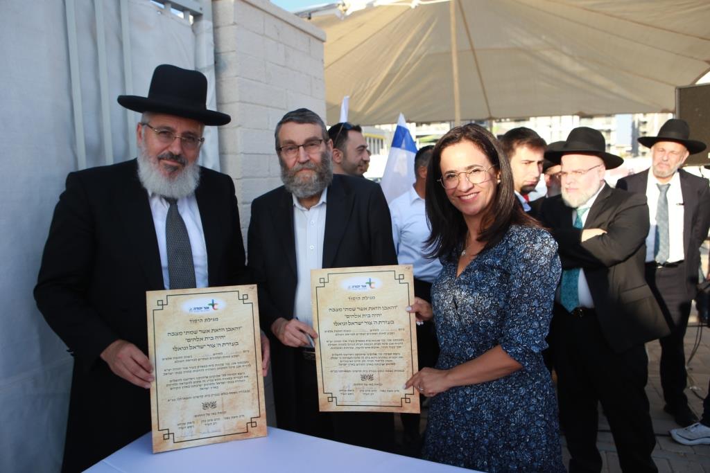 בבית הכנסת החדש יוכלו להתפלל כ-400 מתפללים ואף יותר