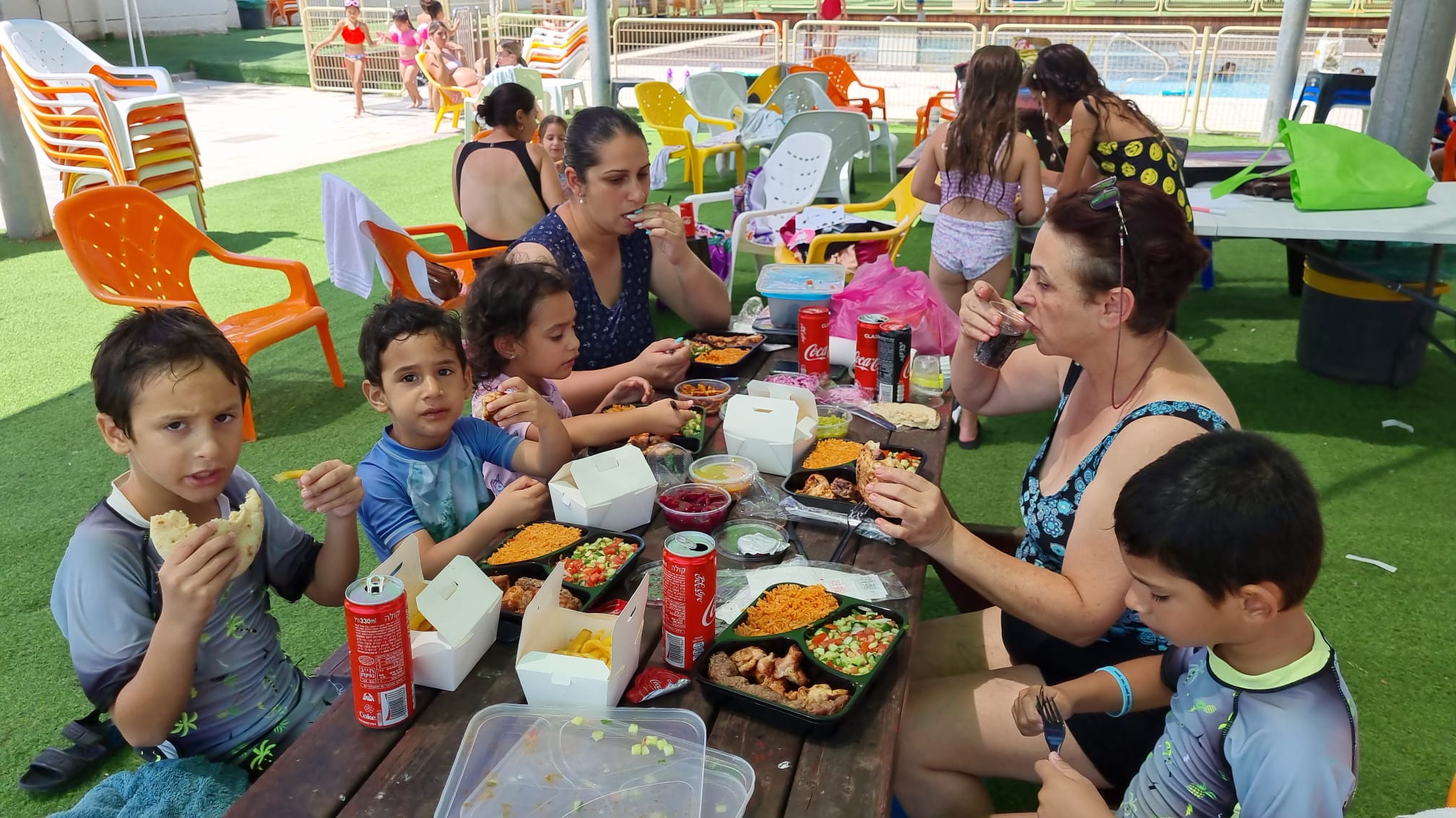 משפחות מעוטף עזה והדרום התארחו באור יהודה ליום כיף