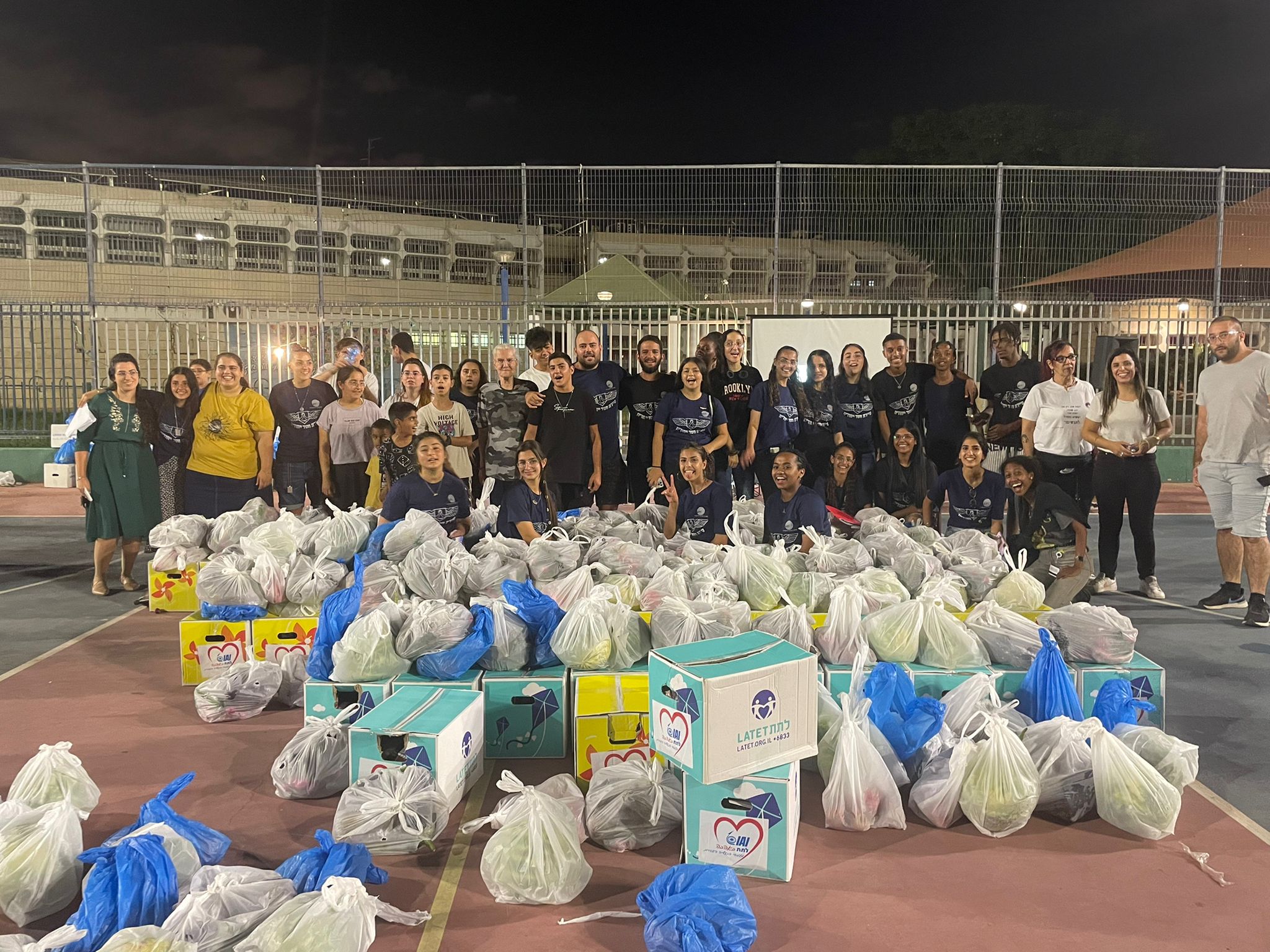 זו הפעם השנייה שסיירת החסד הייחודית מגיעה לאור יהודה לקיים את המבצע 