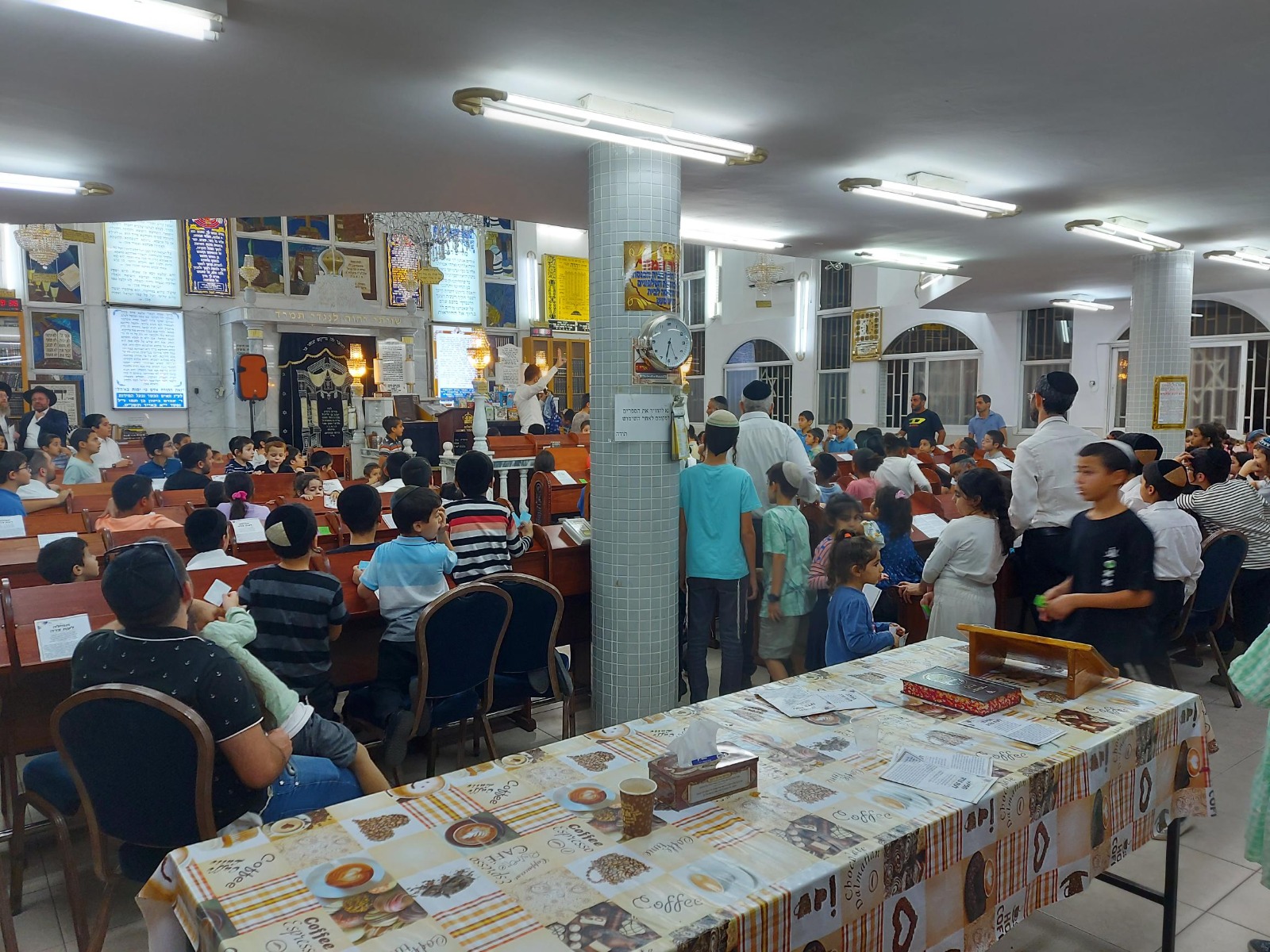 מחלקת מורשת ישראל-תרבות תורנית ארגנה השבוע מעמד תפילה וקריאת תהילים, בבית הכנסת "אוהל משה-משכן יצחק" להצלחת חיילי צה"ל וכוחות הביטחון במלחמת חרבות ברזל. למעלה מ-300 תושבים הורים וילדיהם השתתפו בקריאת התפילה. למשתתפים חולקו חוברת תפילה שמתאימות לזמן מלחמה וצרה.