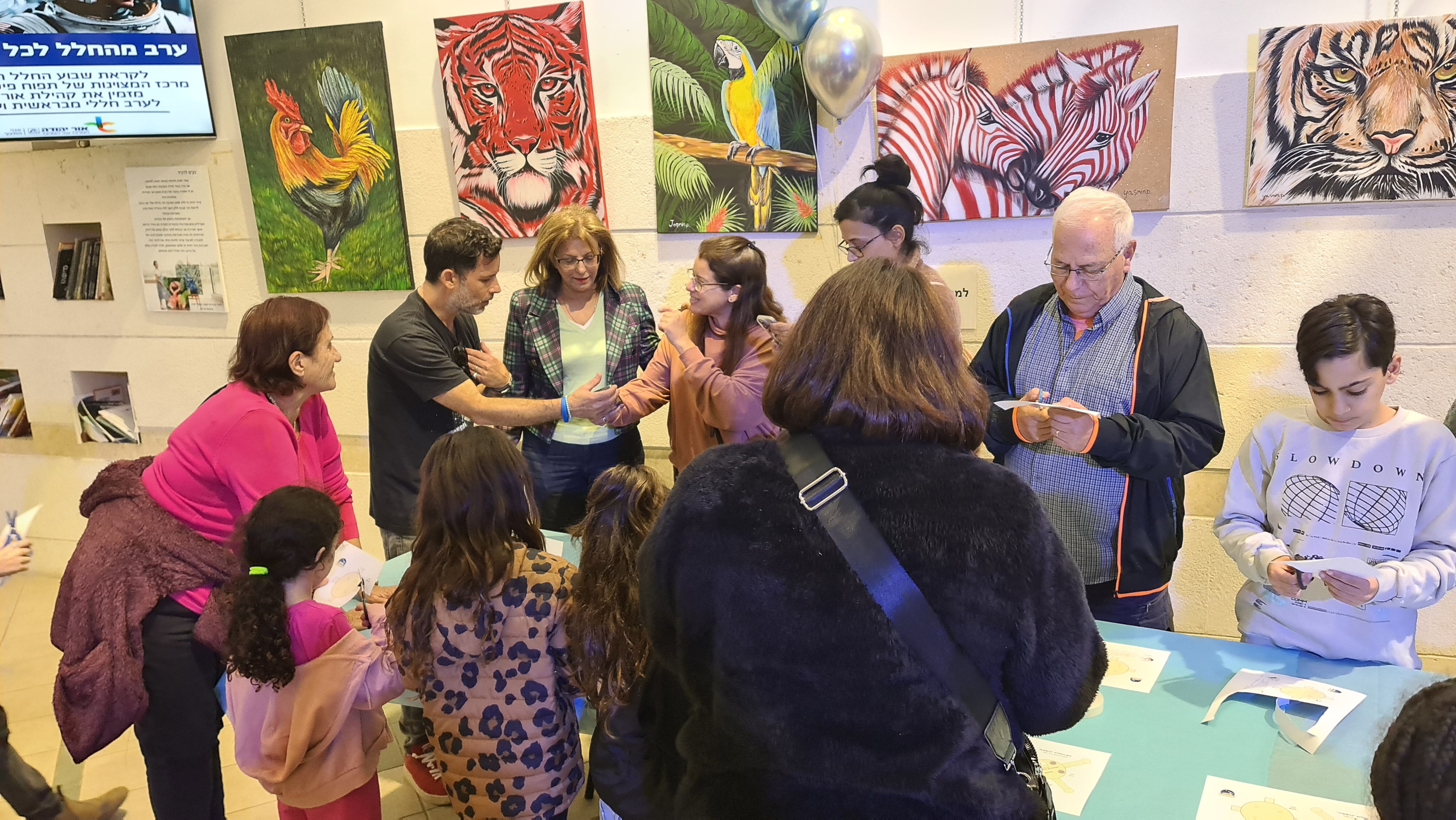 כלל גם את חברת עולם האסטרונומיה שהביאה עמה טלסקופים לצפייה בכוכבים