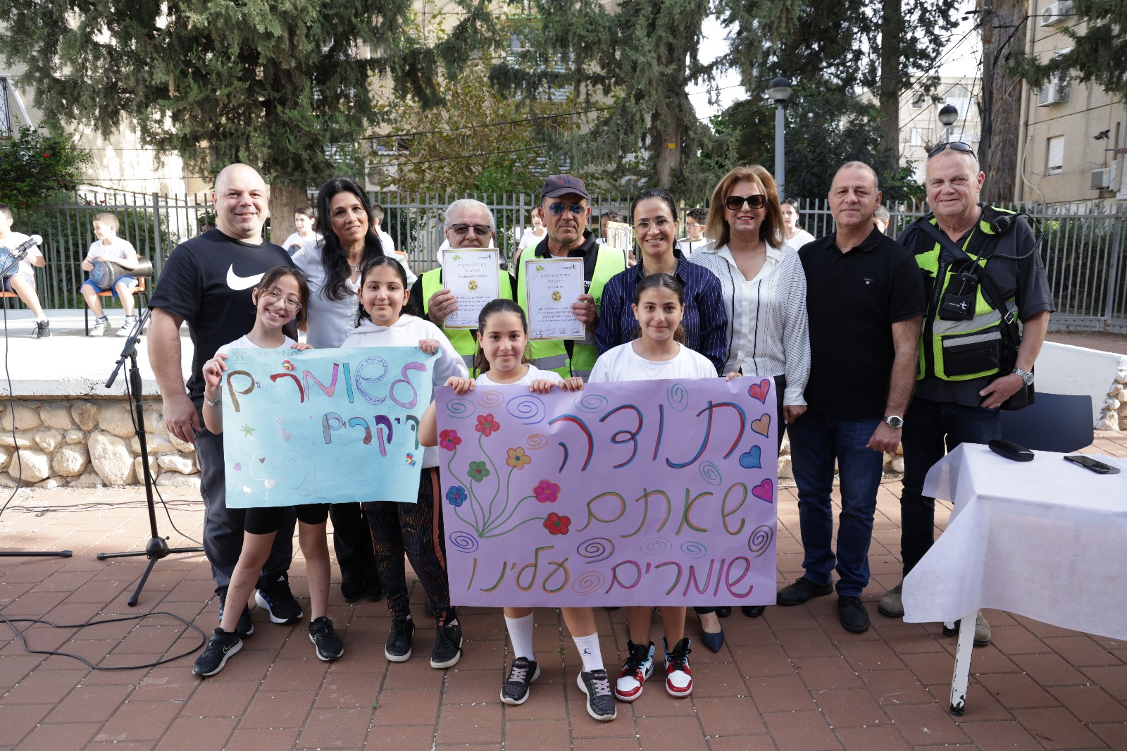 בברנקו וייס הכינו למאבטח ארוחת בוקר חגיגית ובחט