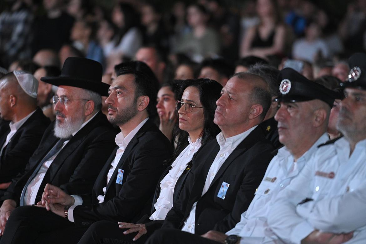 גם בערב הזה זכרו התושבים את 132 החטופים שנמצאים בשעה זו בעזה