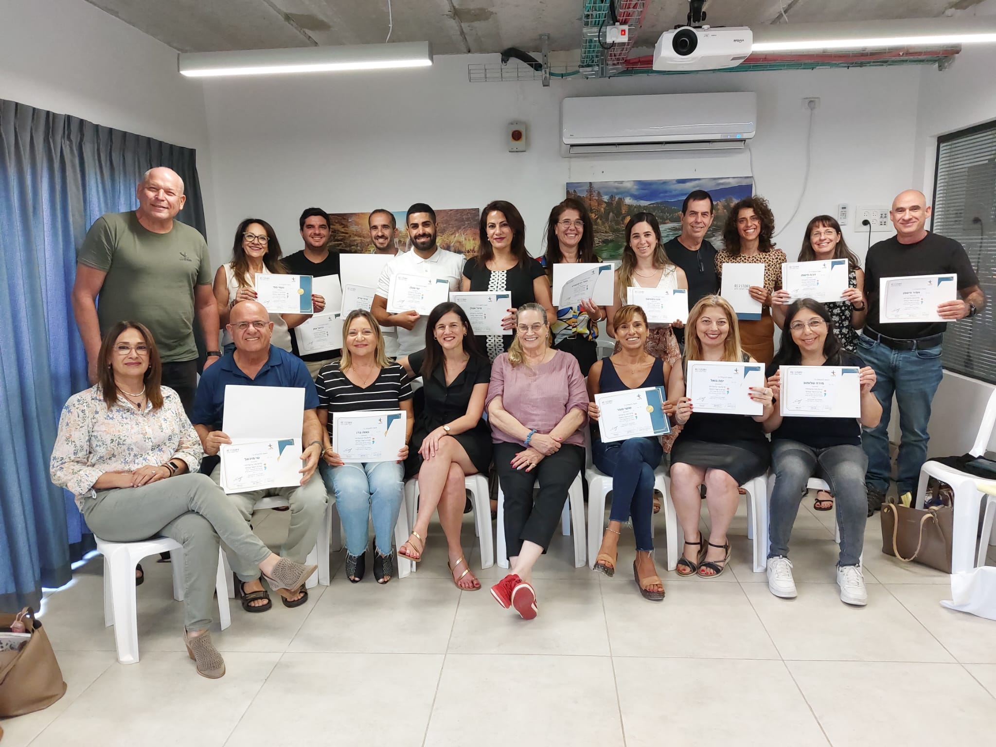 מסיימי קורס הגישור בעיריית אור יהודה