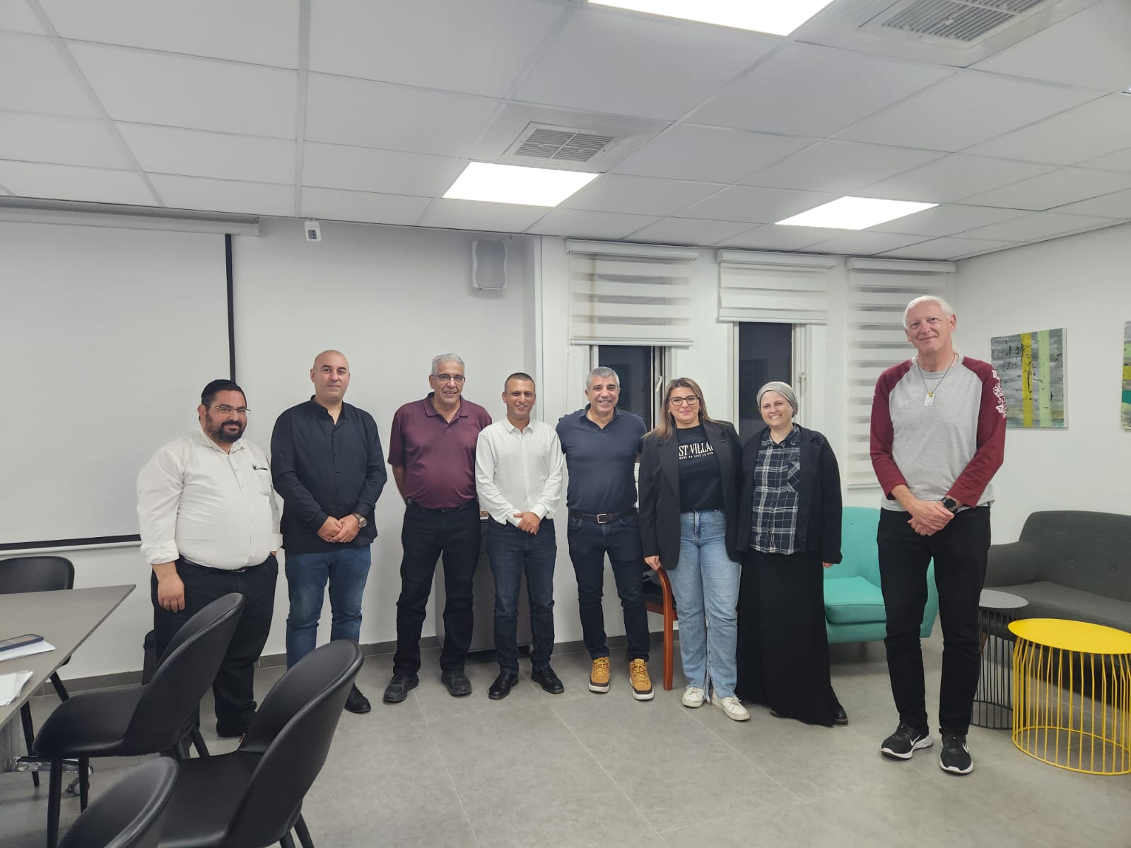 הנהלת נפגשים עם אילן קומה