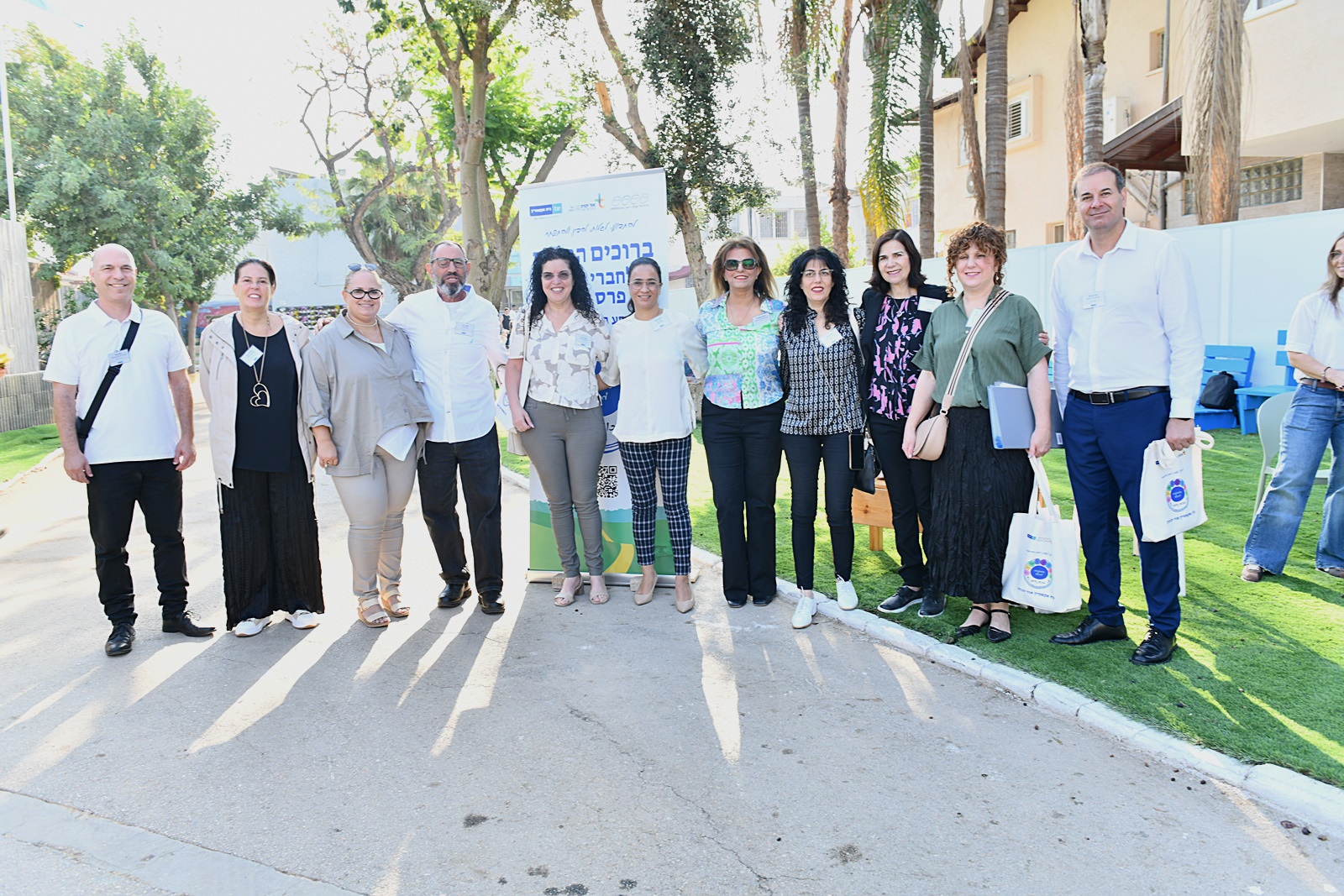 ביקור ועדת הפרס בבית ספר בית אקשטיין אור יהודה צילום וידאו אקשן