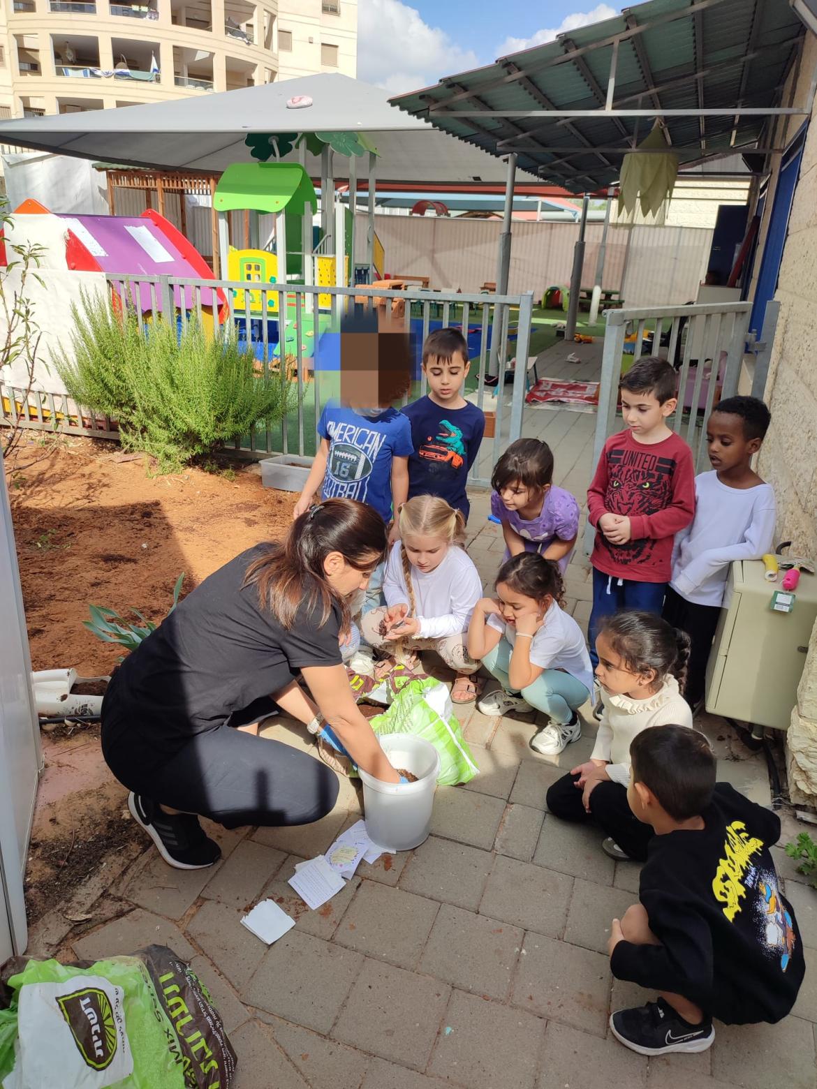 בפרויקט זריעת פרחי הבר