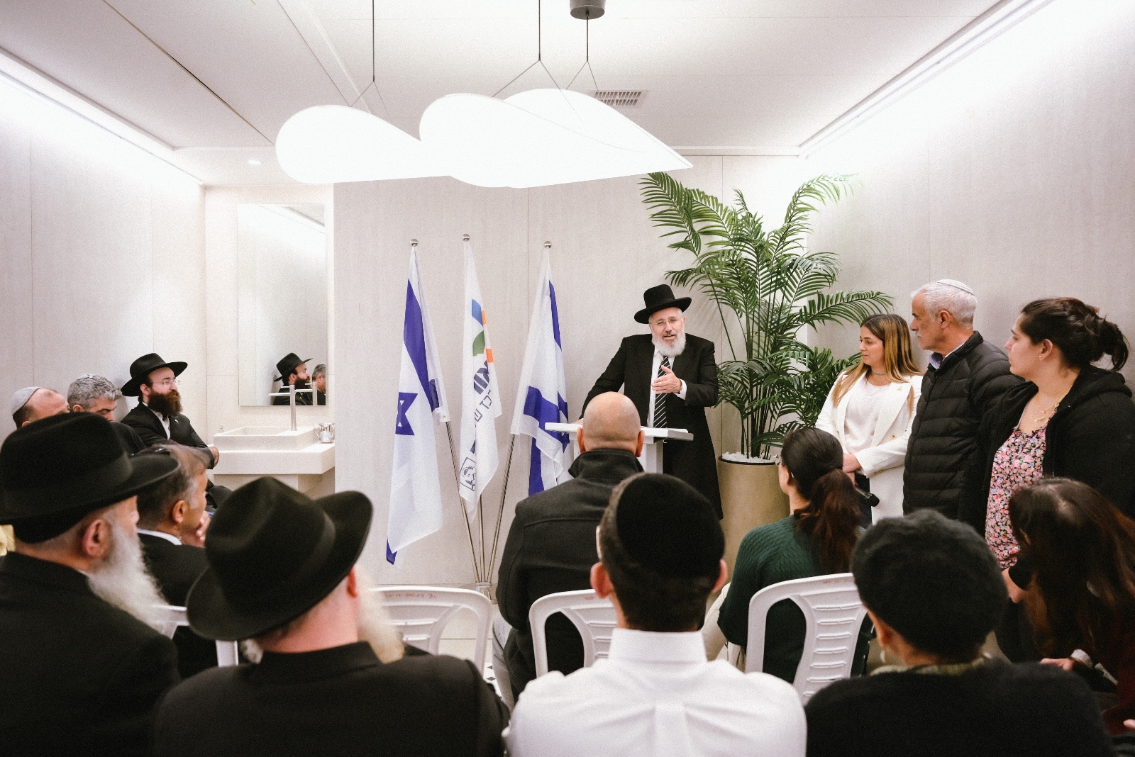 בטקס שהתקיים