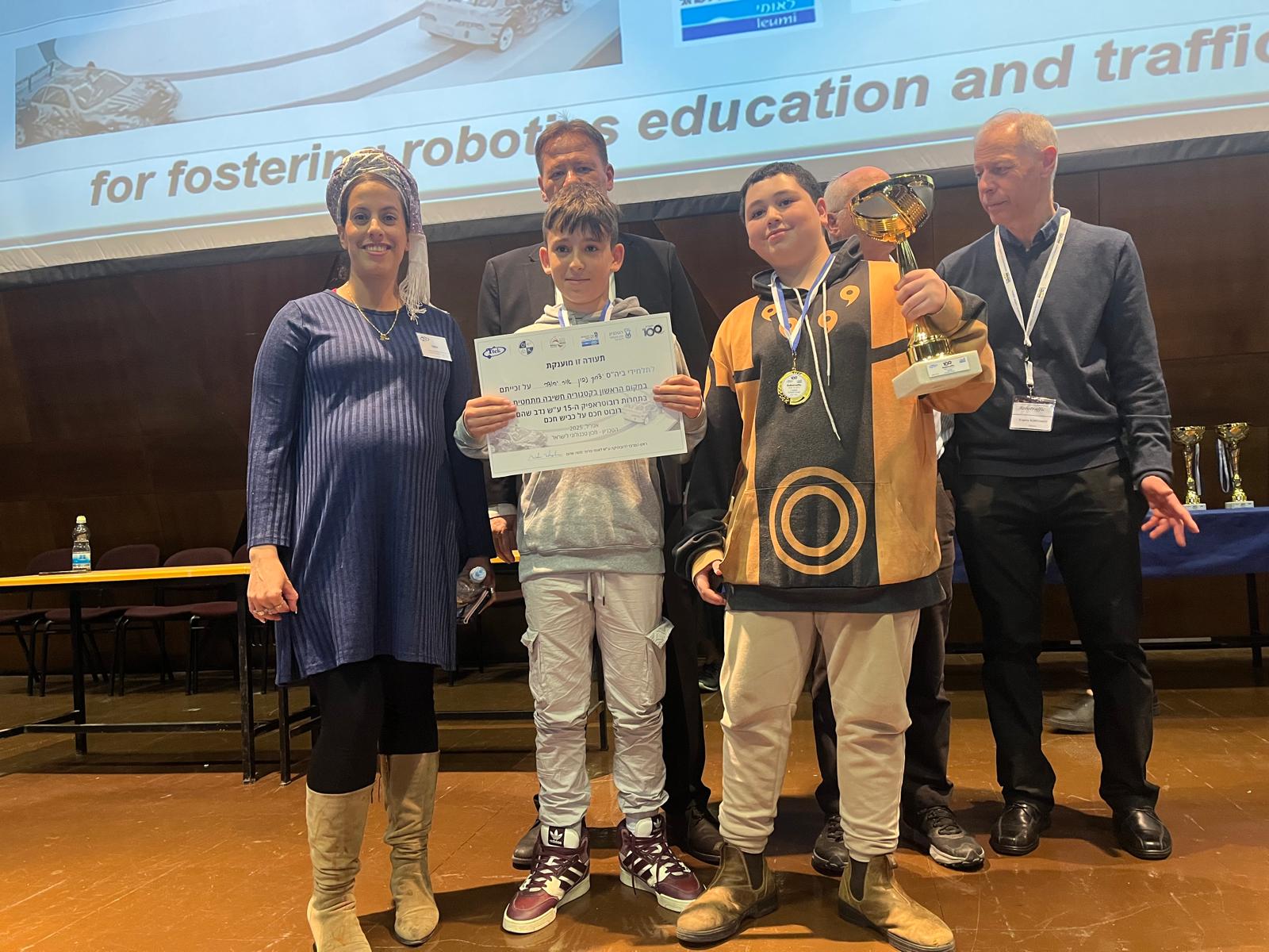 מקום 2 בחשיבה מתמטית לכיתה