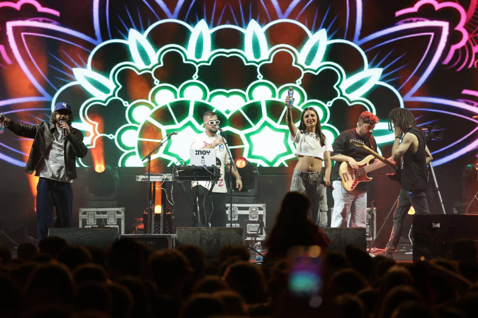 במהלך הערב הופיעו בזה אחר זה הפרויקט של רביבו