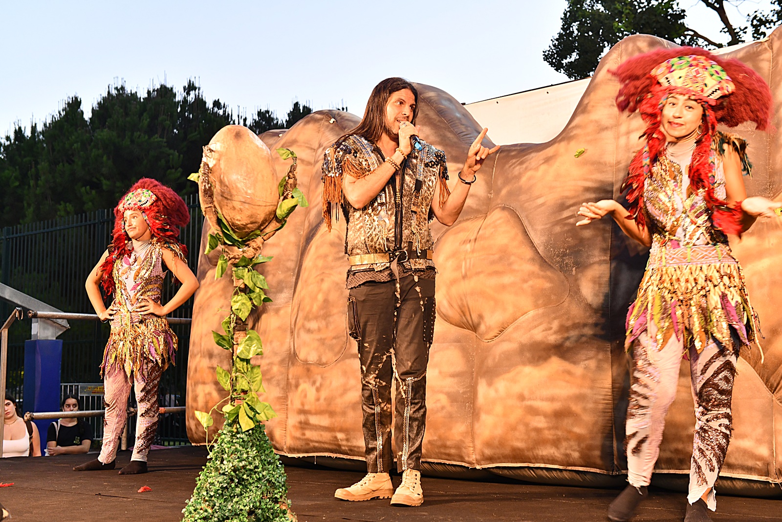 וההתרגשות הרבה של הילדים