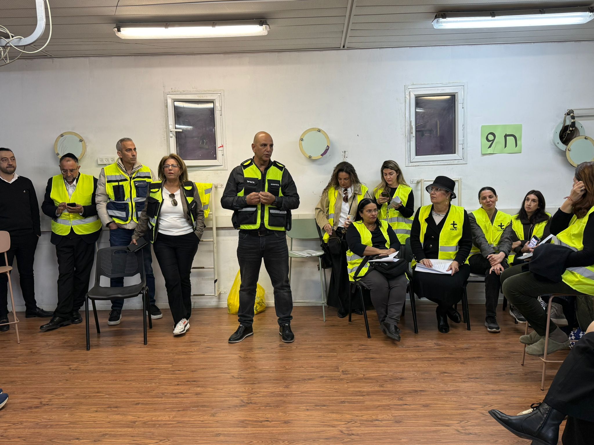 תרגיל פתיחת מרכז סיוע